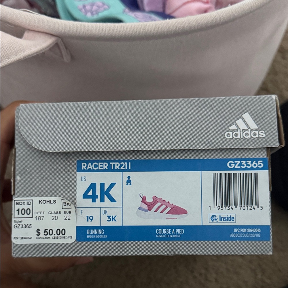 Toddler adidas sneakers